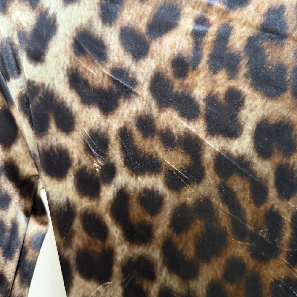 Leslie Amon  Amanda Maxi Dress in Leopard size s new with tags - Picture 10 of 11